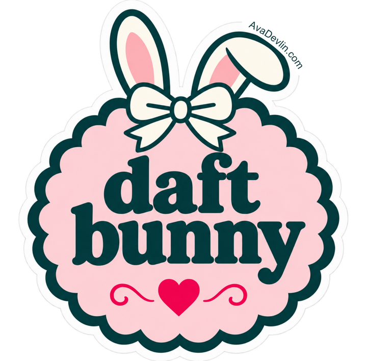 Daft Bunny — Matte Sticker